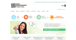 Desktop Screenshot of fraktal.com.pl